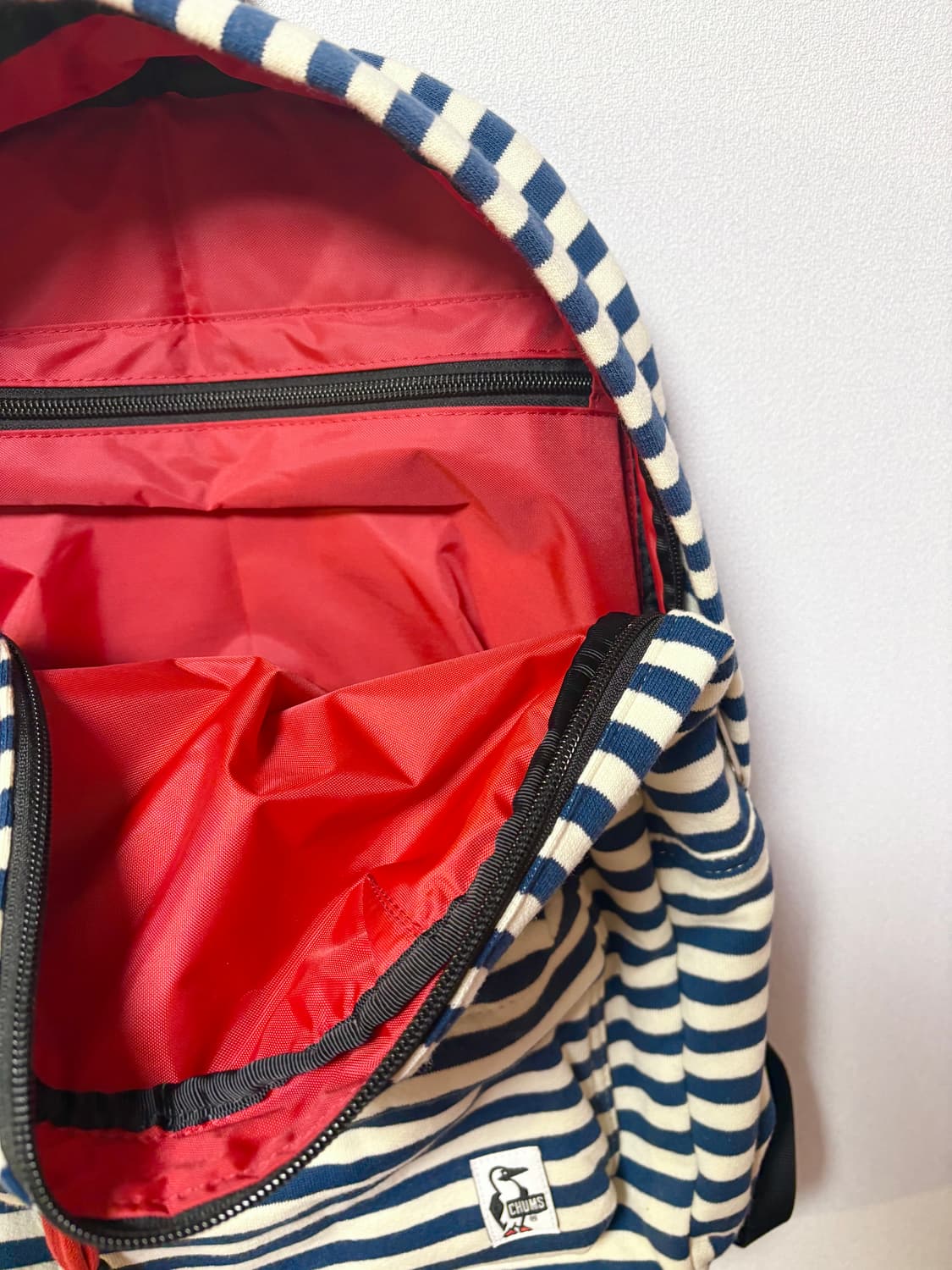 chums 스트라이프 백팩 일본 빈티지 모리걸 y2k 도트 가방 첨스 상품이미지6