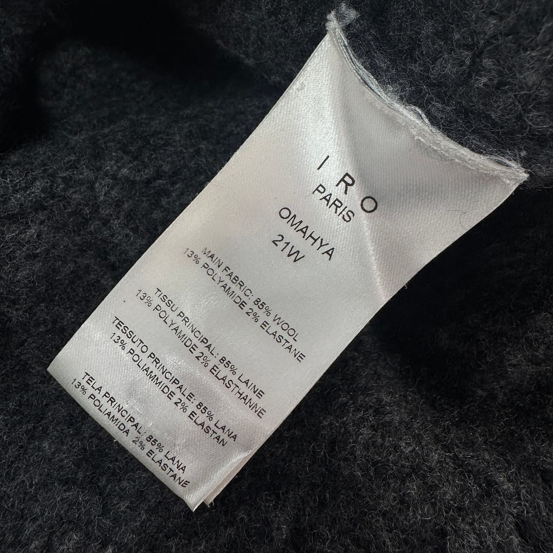 이로 IRO 퍼프 슬리브 니트 탑 상품이미지5