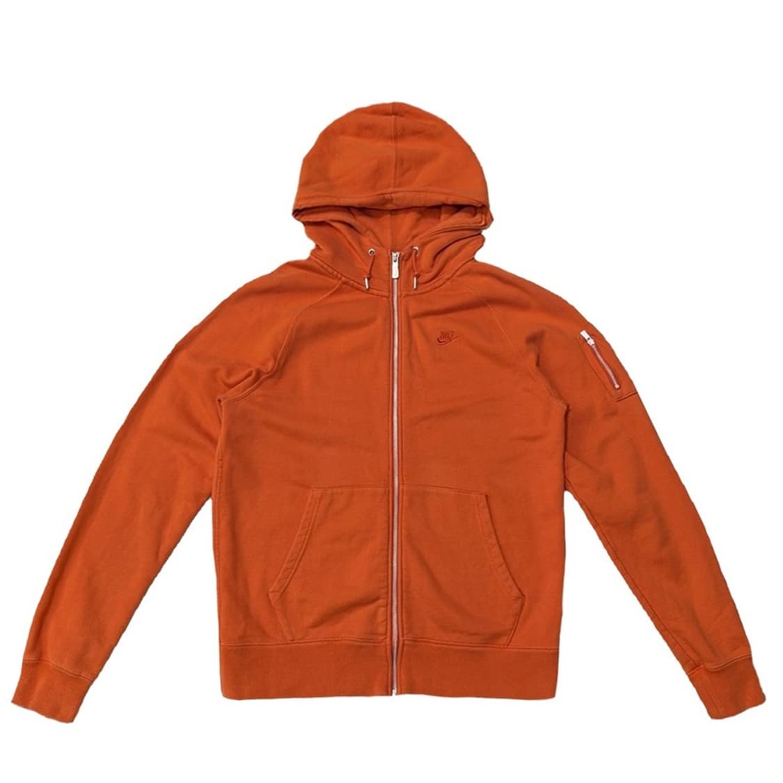 NIKE 오렌지 후드집업 S, L 상품이미지1