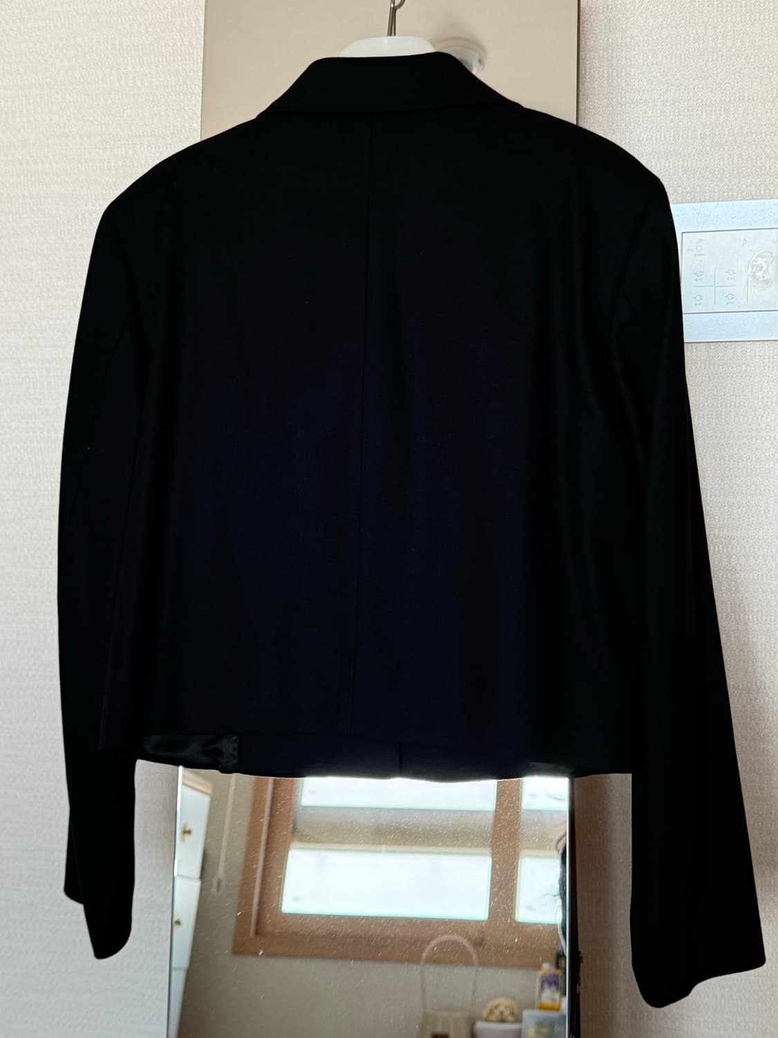 아르켓 크롭 울자켓 네이비 36 상품이미지3