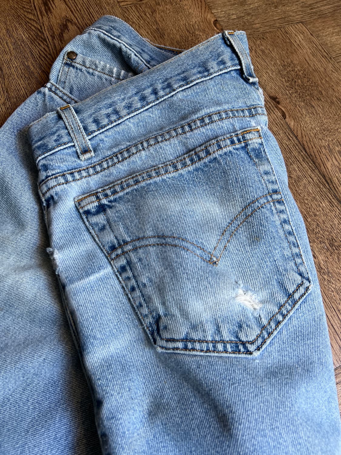 [34]00's 리바이스 시그니처 USA 540 배기 릴렉스핏 데님 팬츠 상품이미지6