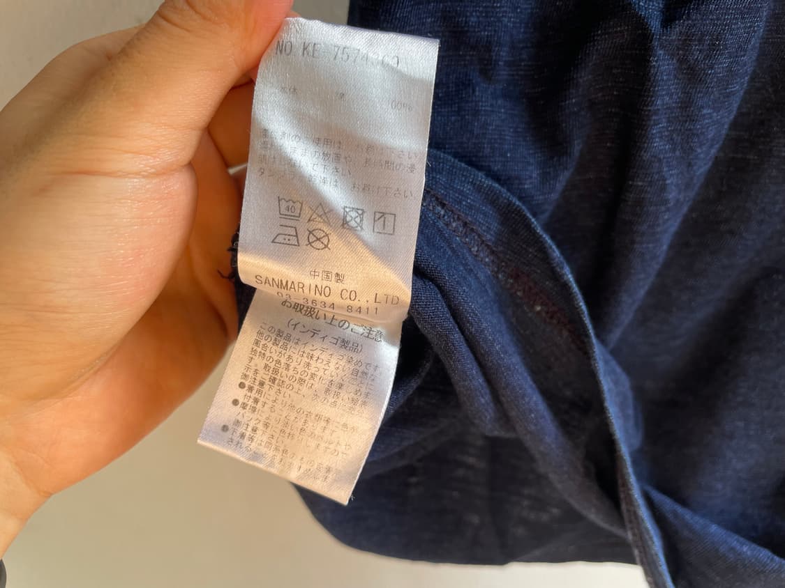 TES   Indigo T-shirts 상품이미지8