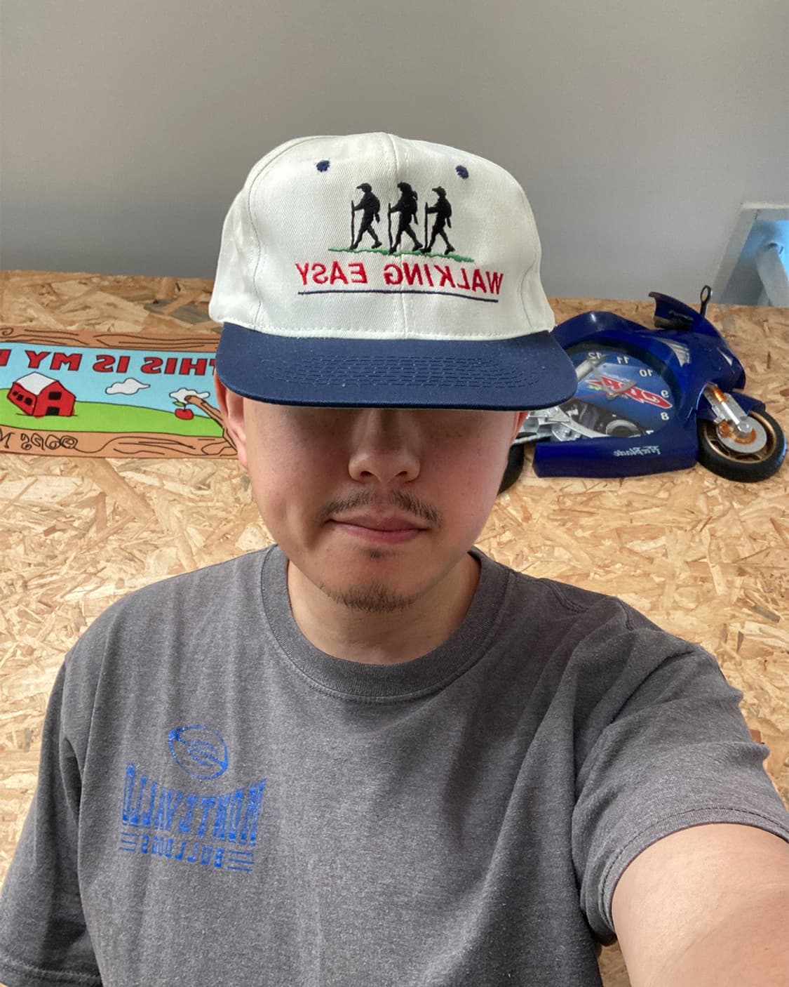 WALKING EASY 투톤 캡 상품이미지6