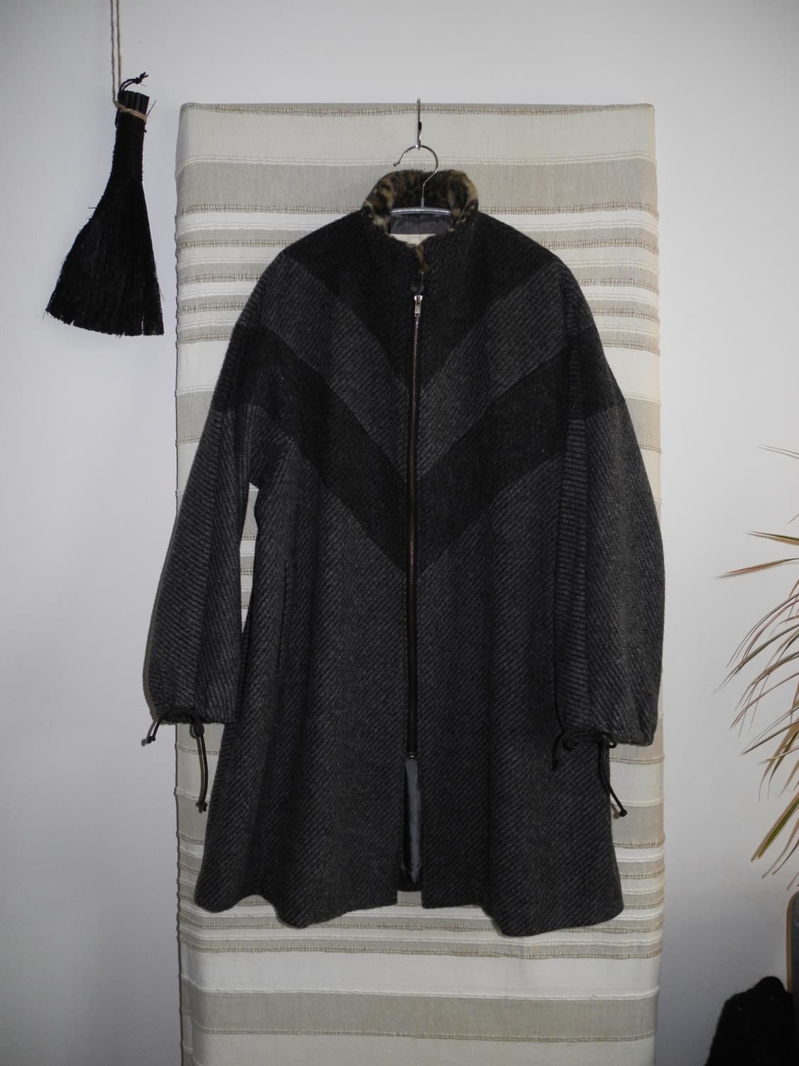 wool zip-up coat 상품이미지7