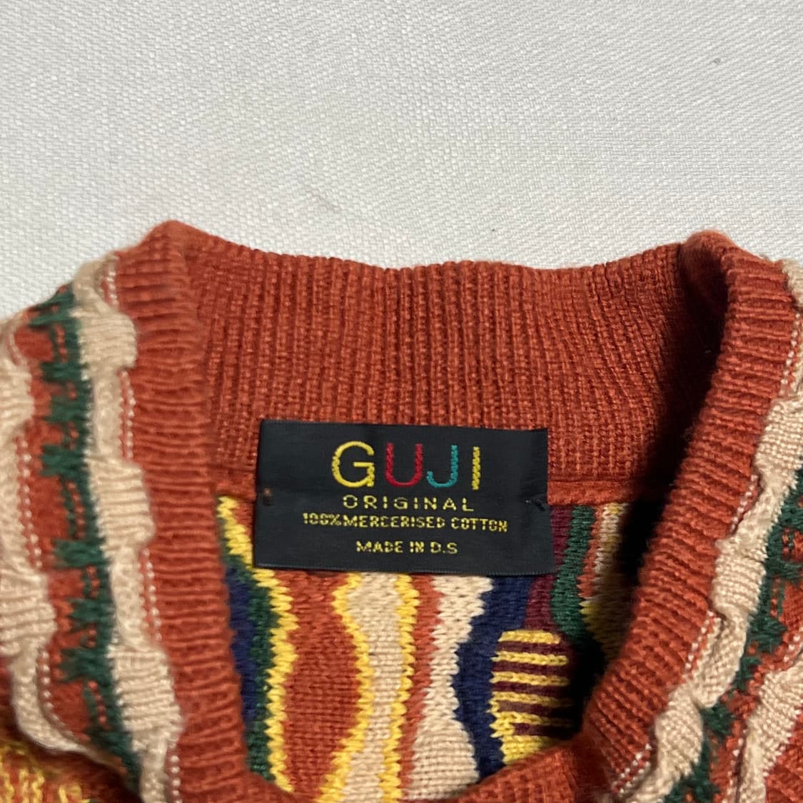 L Vtg 빈티지 케이블 니트  상품이미지4