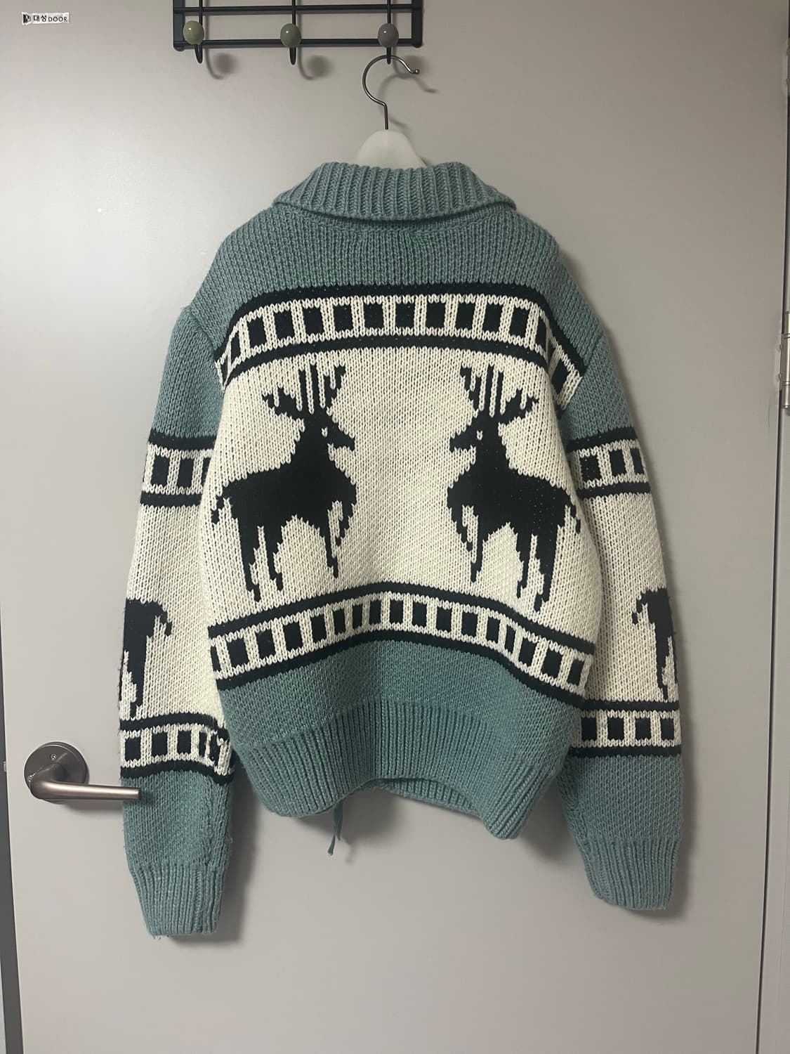 파르티멘토우먼 코위찬 노르딕 니트 투웨이 집업 상품이미지2