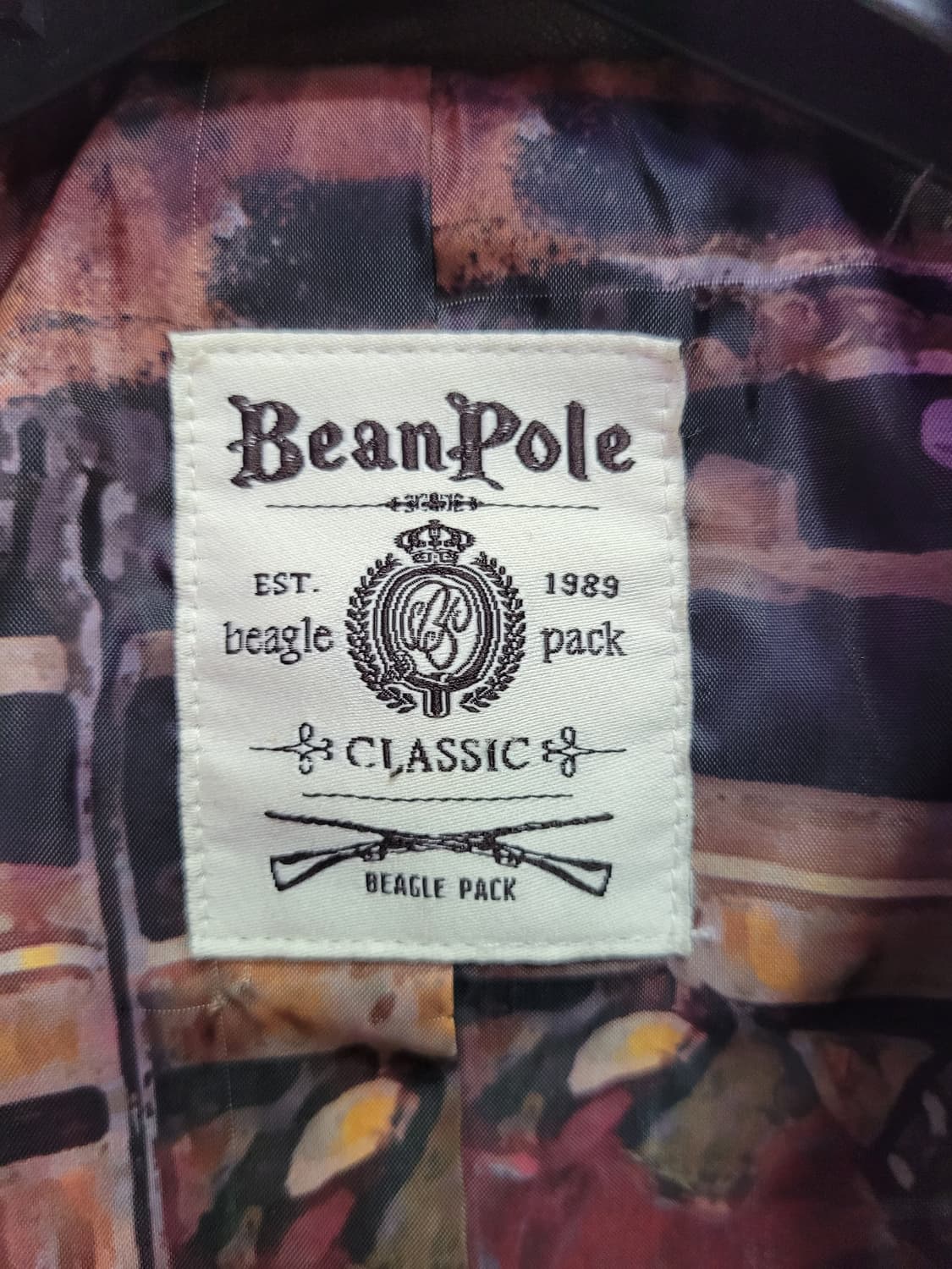 BEANPOLE 빈폴 여성 브라운 가죽 자켓 상품이미지3