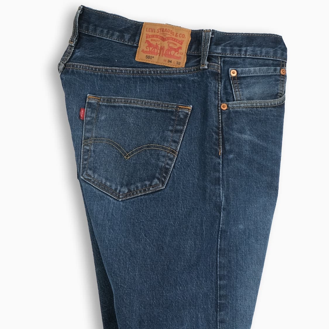 빈티지 리바이스 501 진청 33 인치 LV50134621 상품이미지5