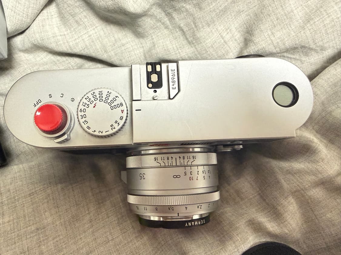 라이카 M8 + 보이그렌더 녹턴 빈티지 35mm 상품이미지2