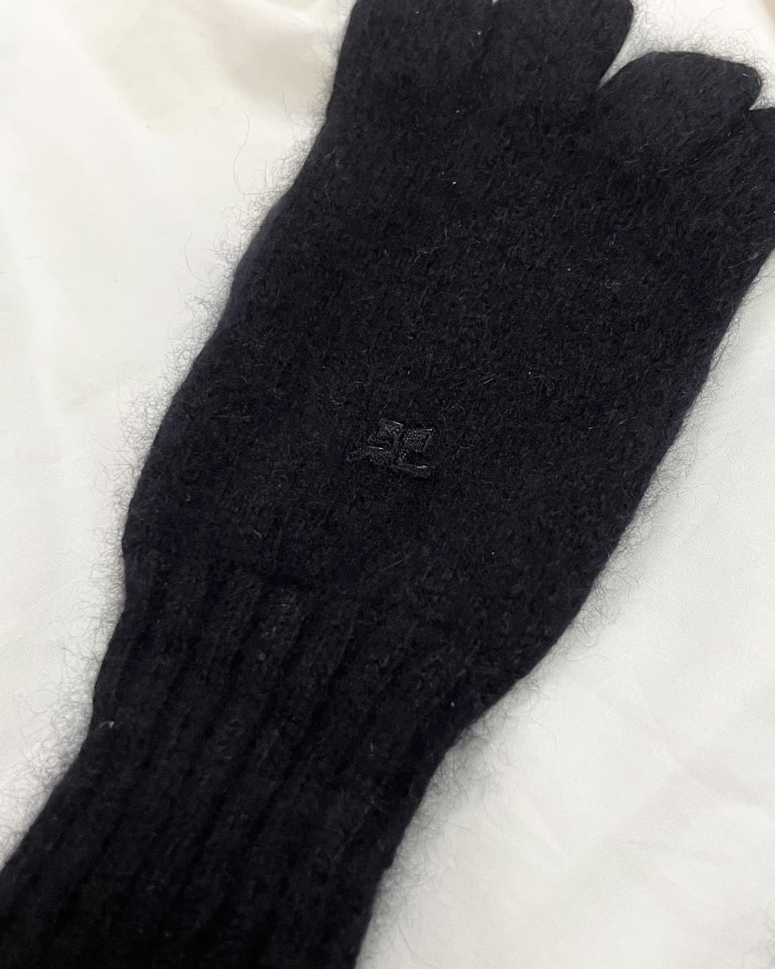 꾸레쥬 앙고라 장갑 상품이미지2