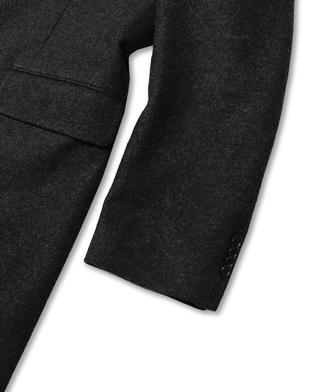 맨온더분 [Man On The Boon] 울 차콜 그레이 싱글 코트 상품이미지3