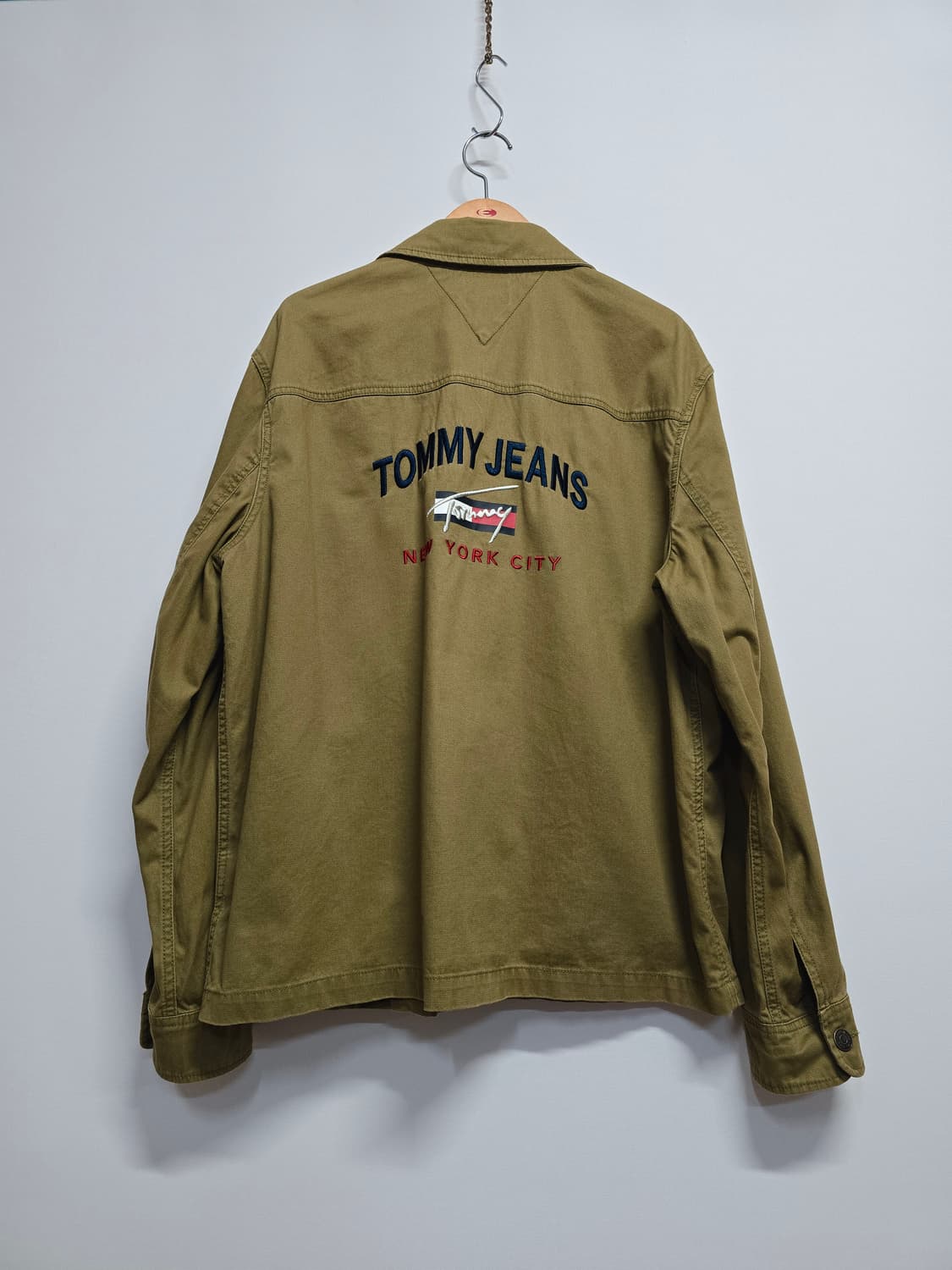 타미진 카키색 워크 자켓 상품이미지4