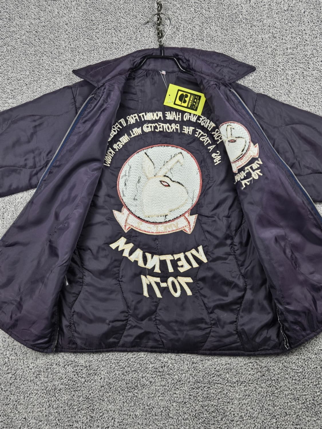 미군 VMCJ-2 베트남전70-71년도참전기념 자켓 (34)/ 10088 상품이미지6