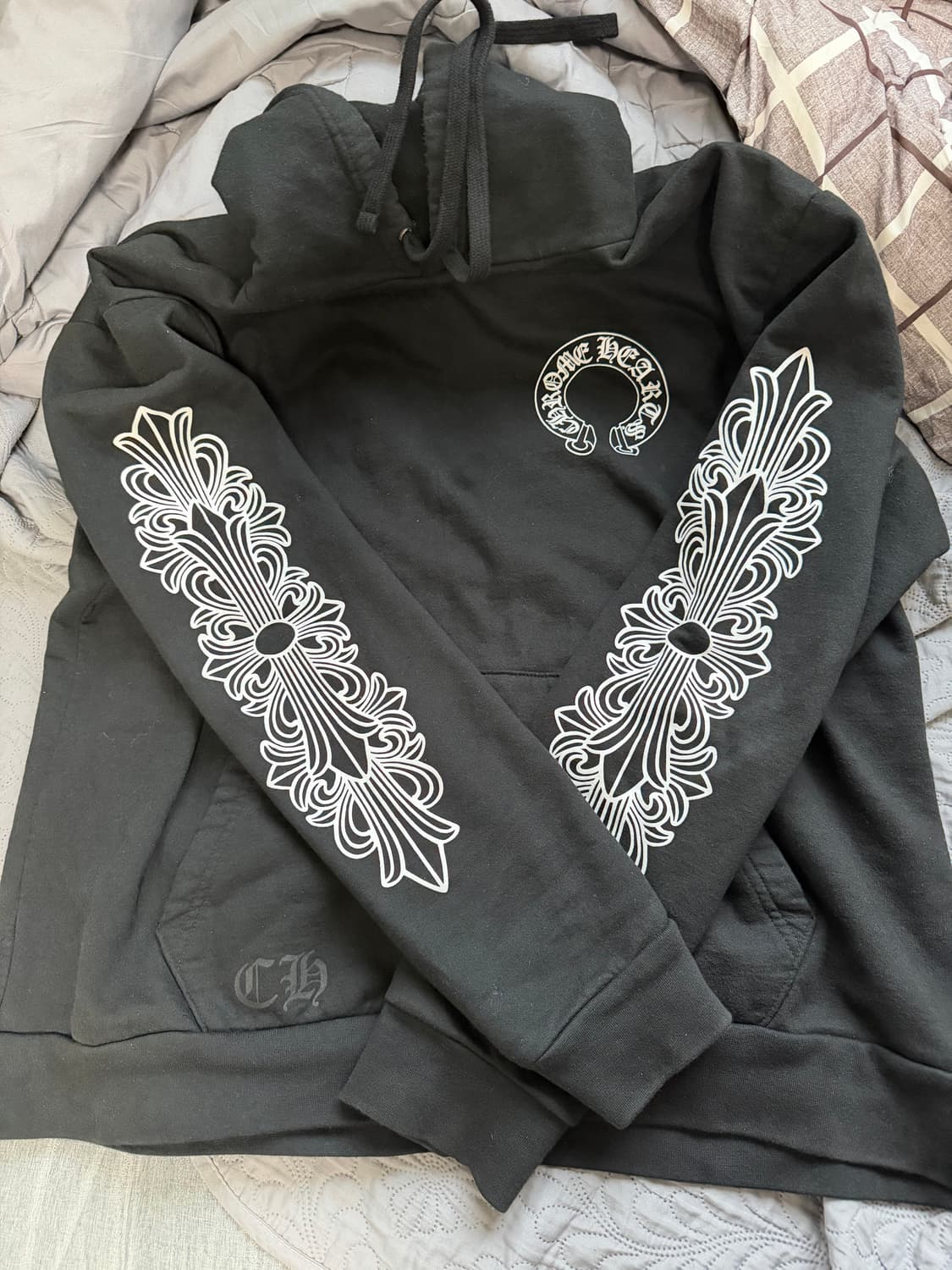 크롬하츠 플로랄 후드티 xl 상품이미지1