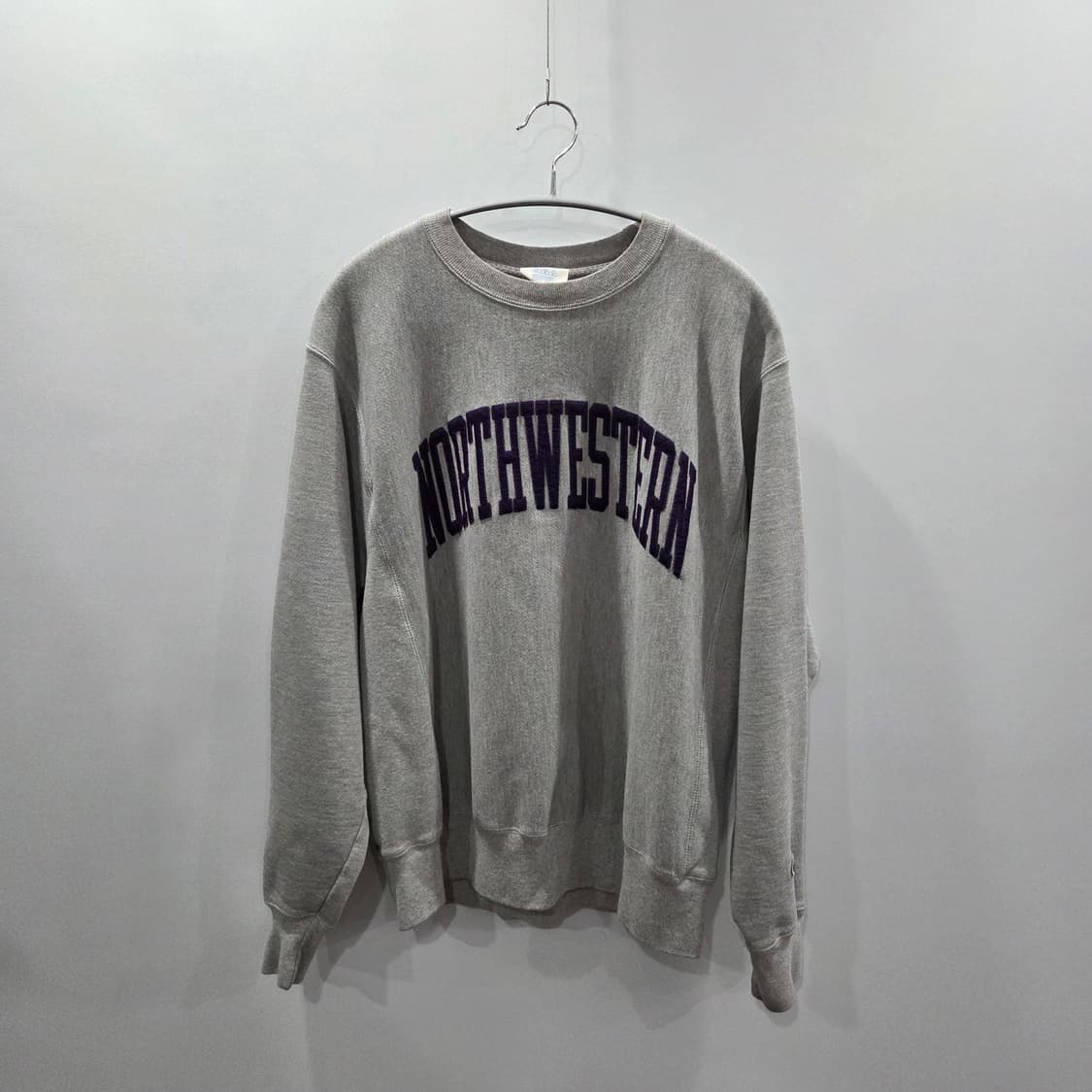 챔피온 블루택 리버스위브 노스웨스턴 자수 맨투맨 M 상품이미지1