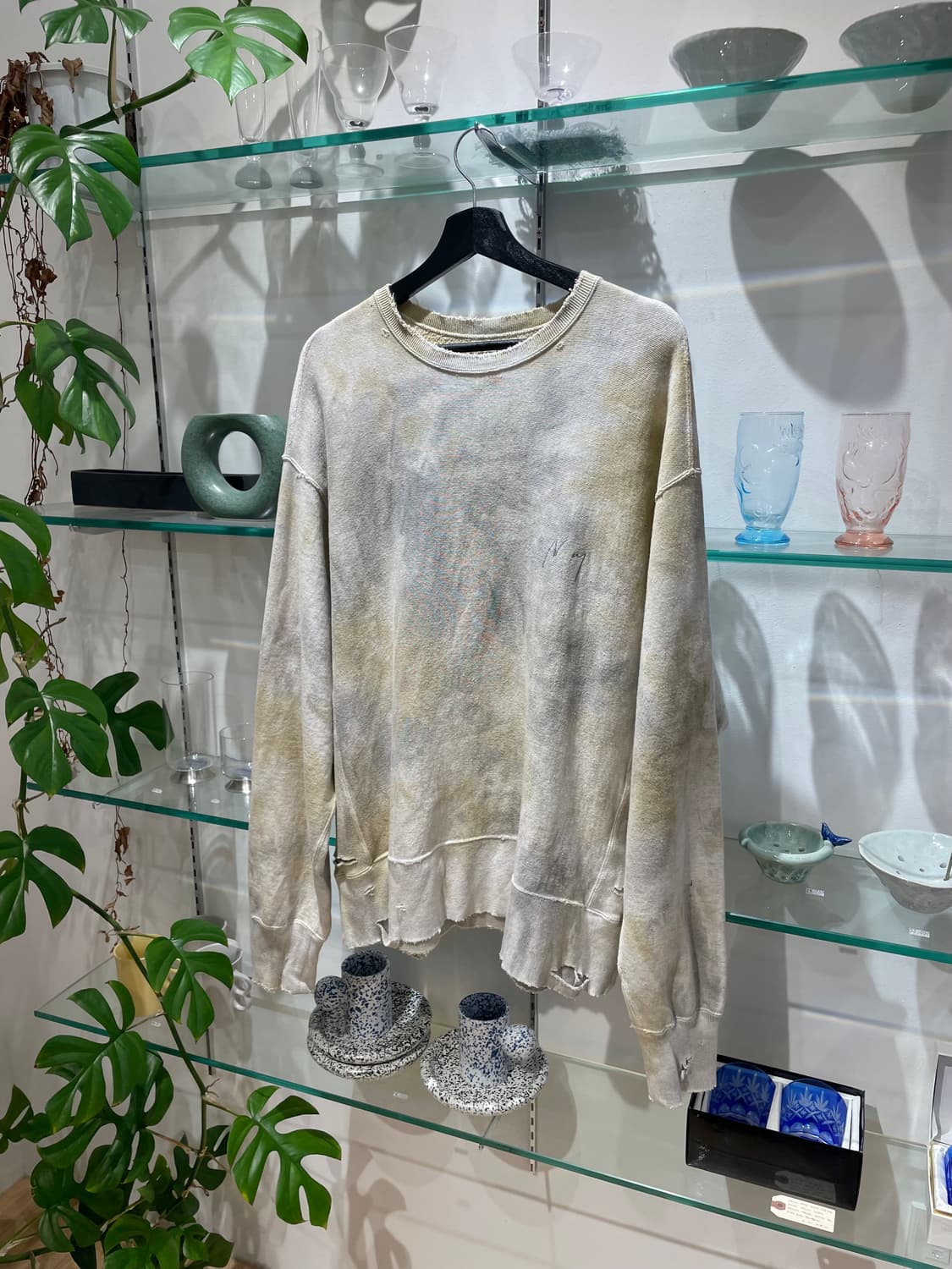 안셀름 marbling sweat shirt 상품이미지4