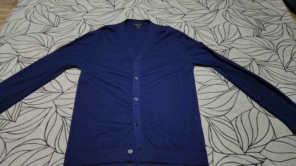 질스튜어트 뉴욕 남성 네이비 가디건 100 상품이미지1