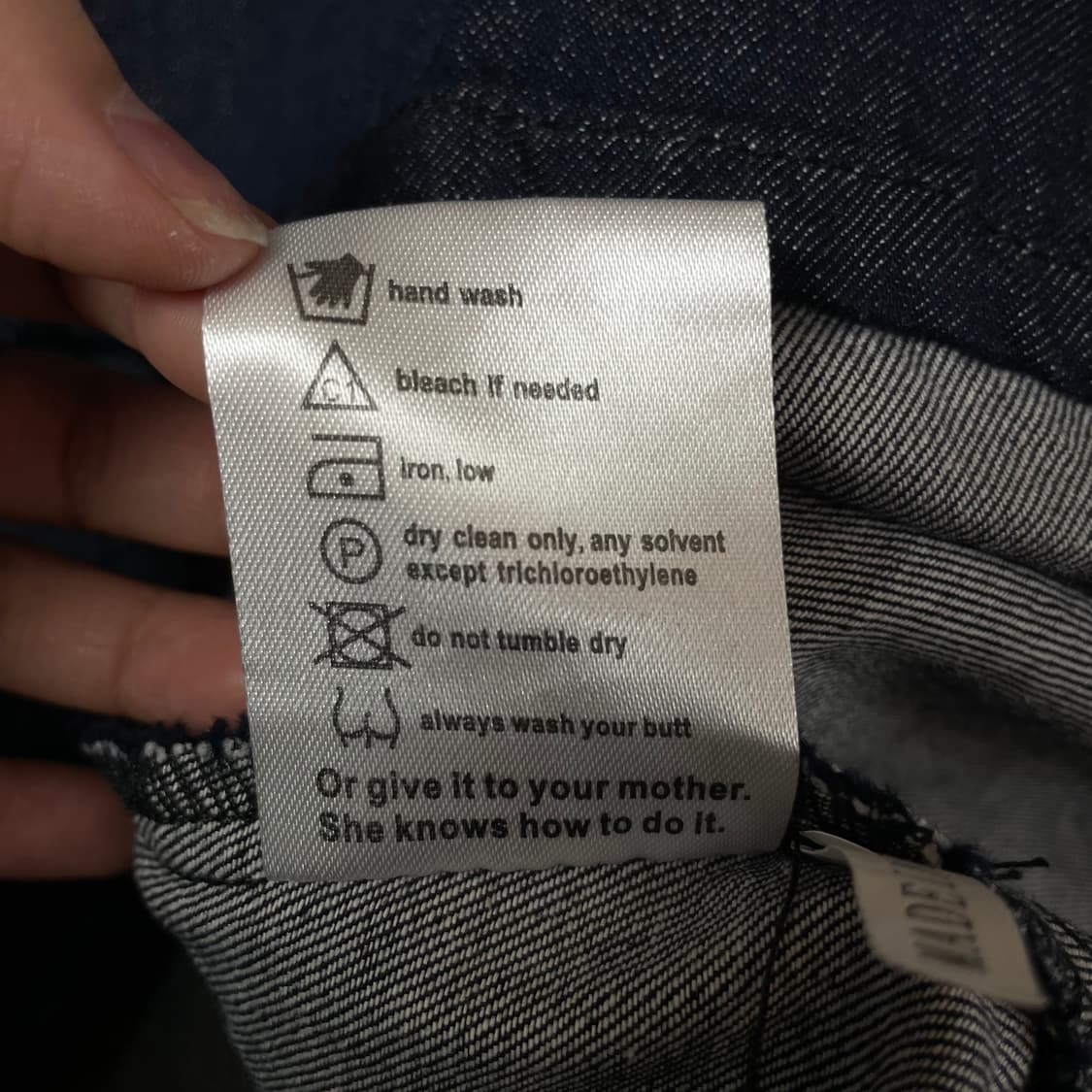 체리코코 진청 데님 롱 원피스 상품이미지5