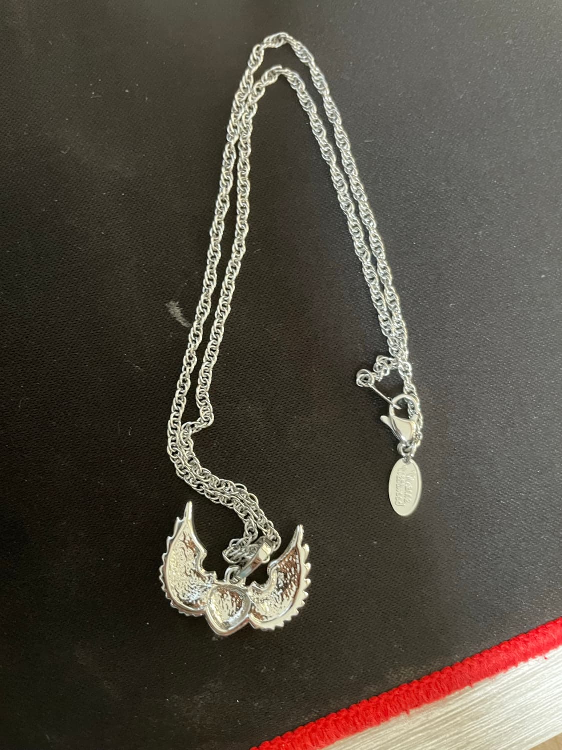 비비안웨스트우드 angle wing 목걸이 실버 상품이미지3