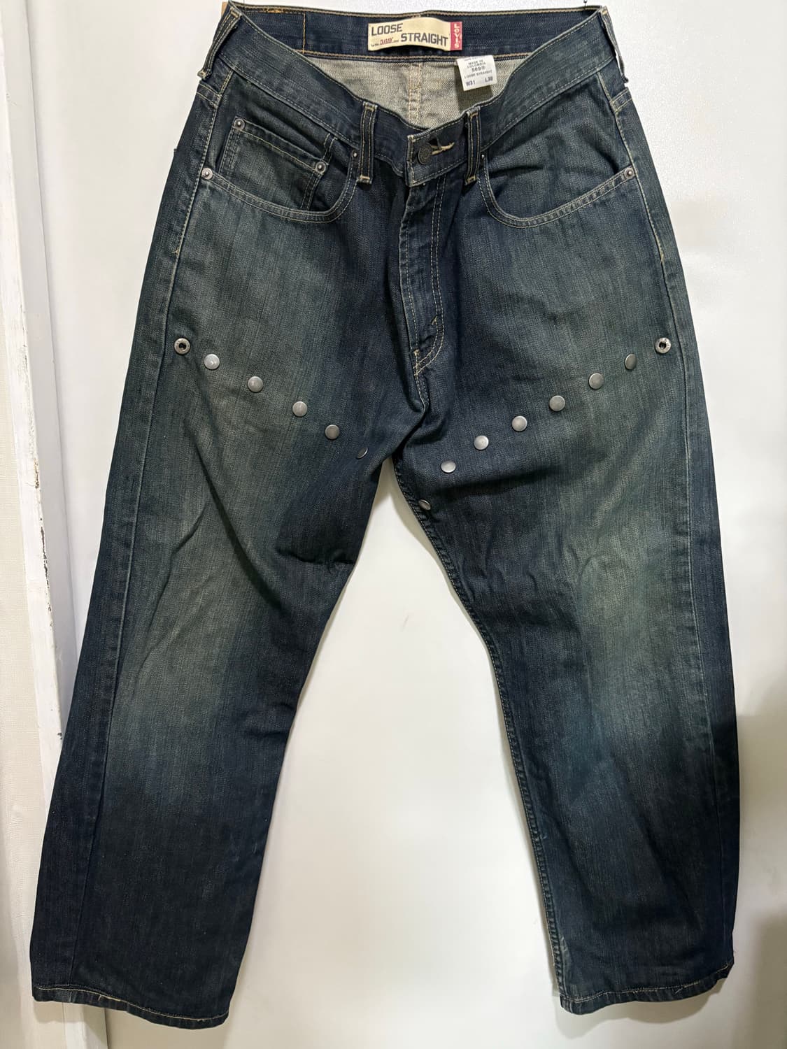 리바이스 569 loose straight커스텀 데님 상품이미지1