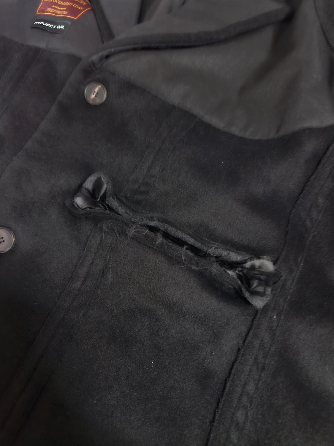 (미발매상품/샘플) 프로젝트gr 미발매 코트  상품이미지3