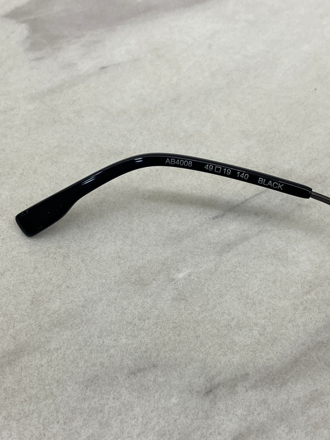 앤서니 브라운 Anthony Brown 블랙 메탈렉 오벌 뿔테 안경 상품이미지7