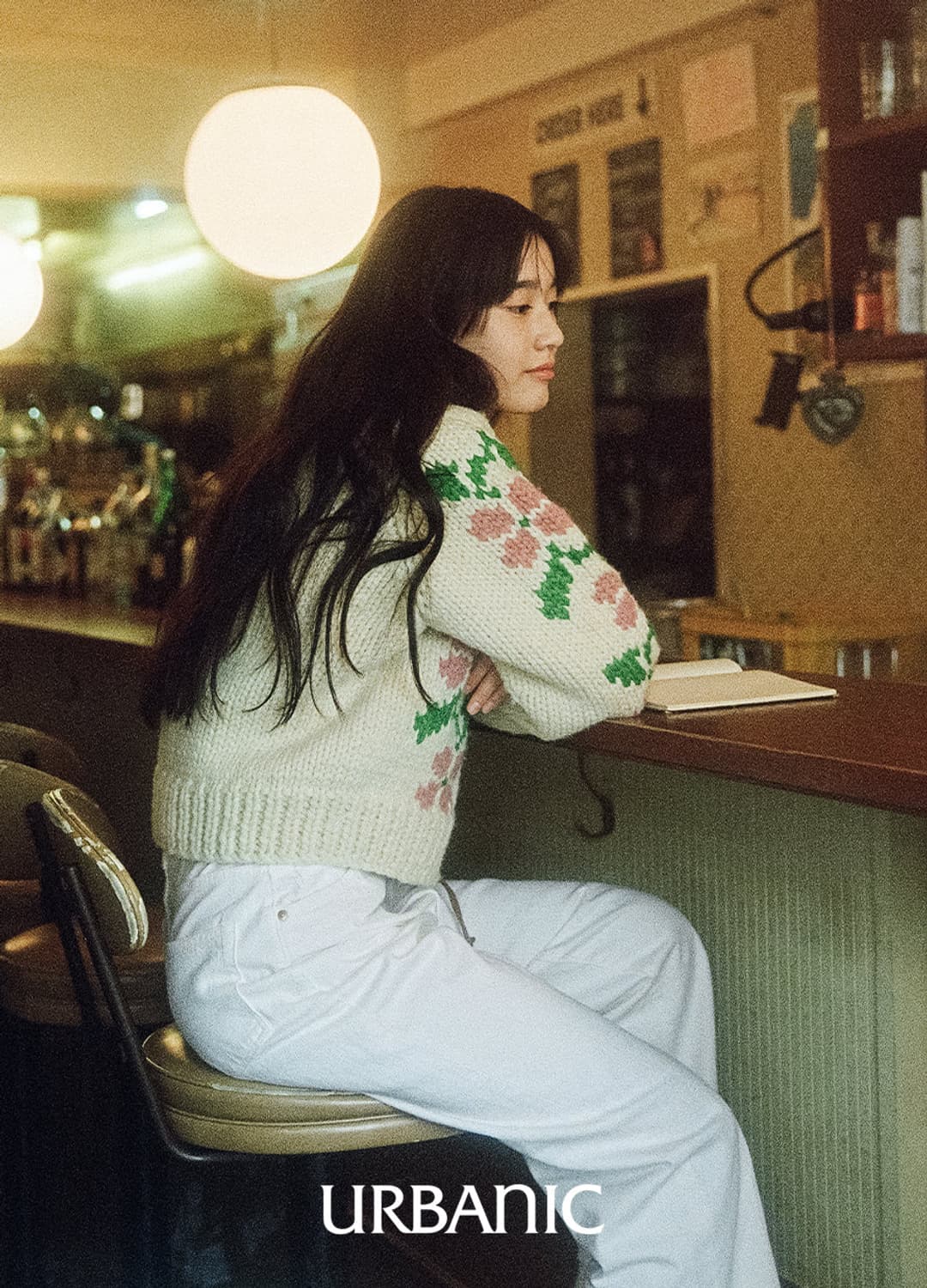 얼바닉30 플루메리아 핸드메이드 가디건 상품이미지5