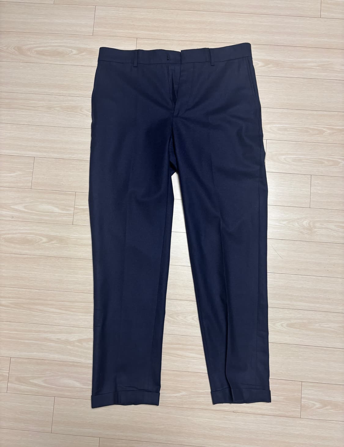 폴로 랄프로렌 made in italy 네이비 울 정장 바지(32) 상품이미지1