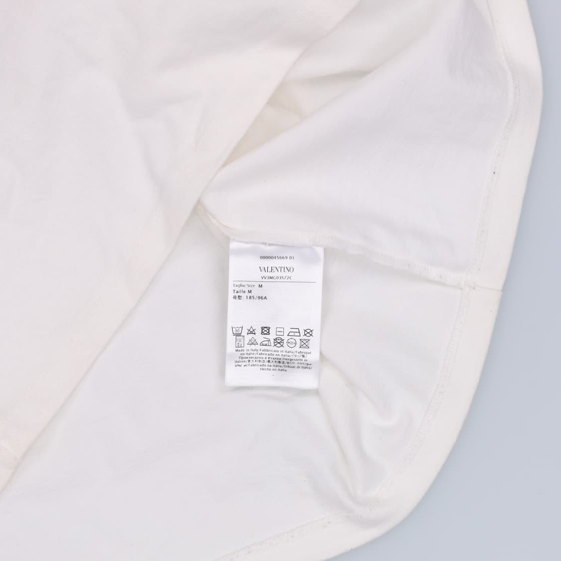 M 발렌티노 프린팅 오버핏 반팔티 0414H1 상품이미지5