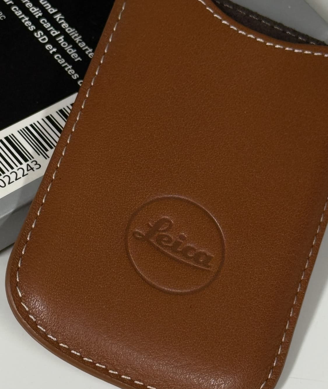 새제품 / Leica 라이카 SD 카드홀더 & 카드지갑 꼬냑 상품이미지6