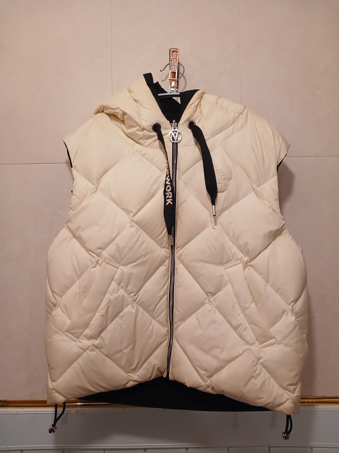 라이프워크 정품 남여공용 양면 후드 조끼 free 사이즈 상품이미지1