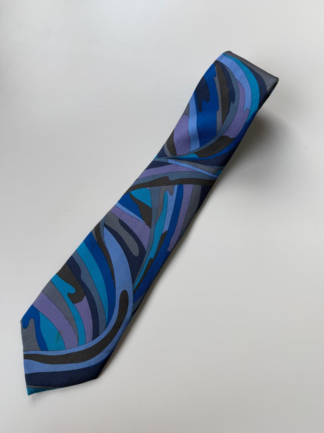 빈티지 실크 넥타이 8.3cm 상품이미지1