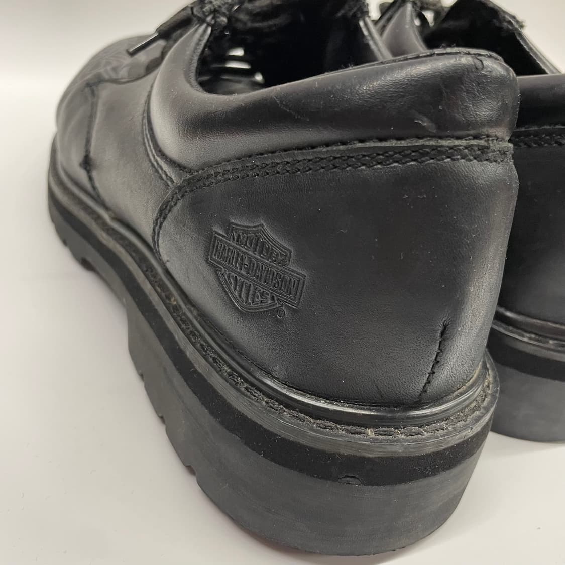 할리데이비슨 가죽 더비슈즈 상품이미지6