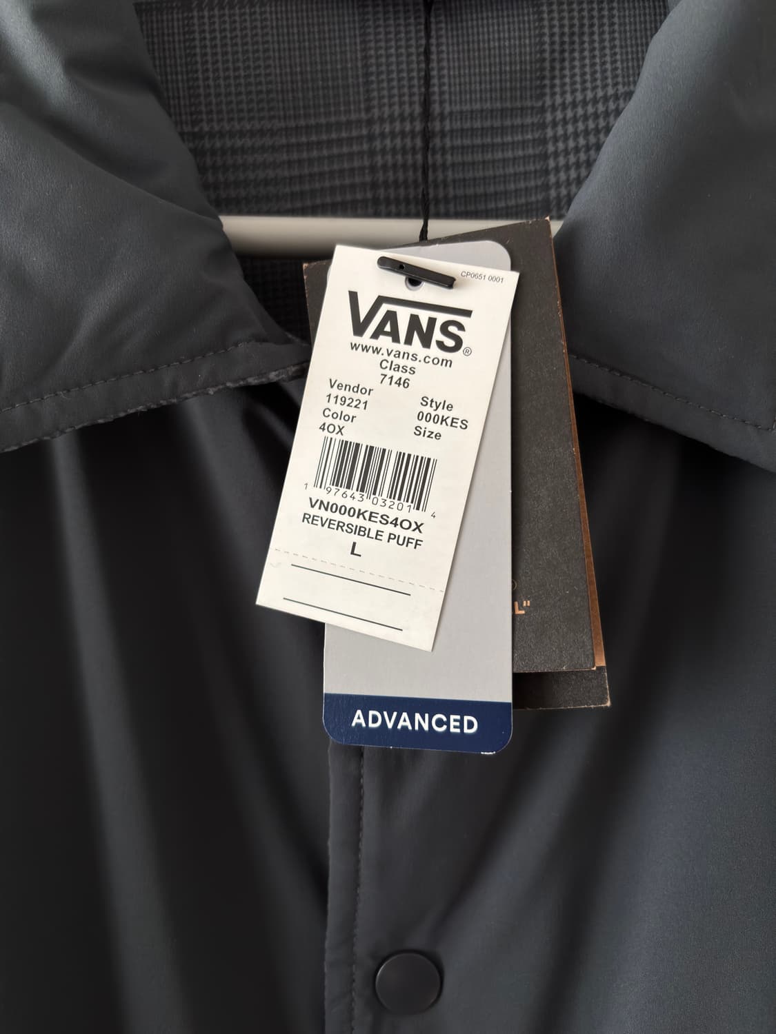 Vans 도쿄 컬렉션  리버시블 푸퍼 코치 자켓 상품이미지3