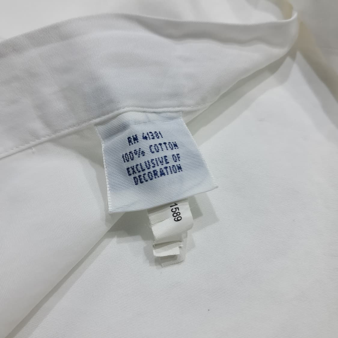 CK019 2XL 폴로 00s 버튼다운 화이트 셔츠 남방 상품이미지5