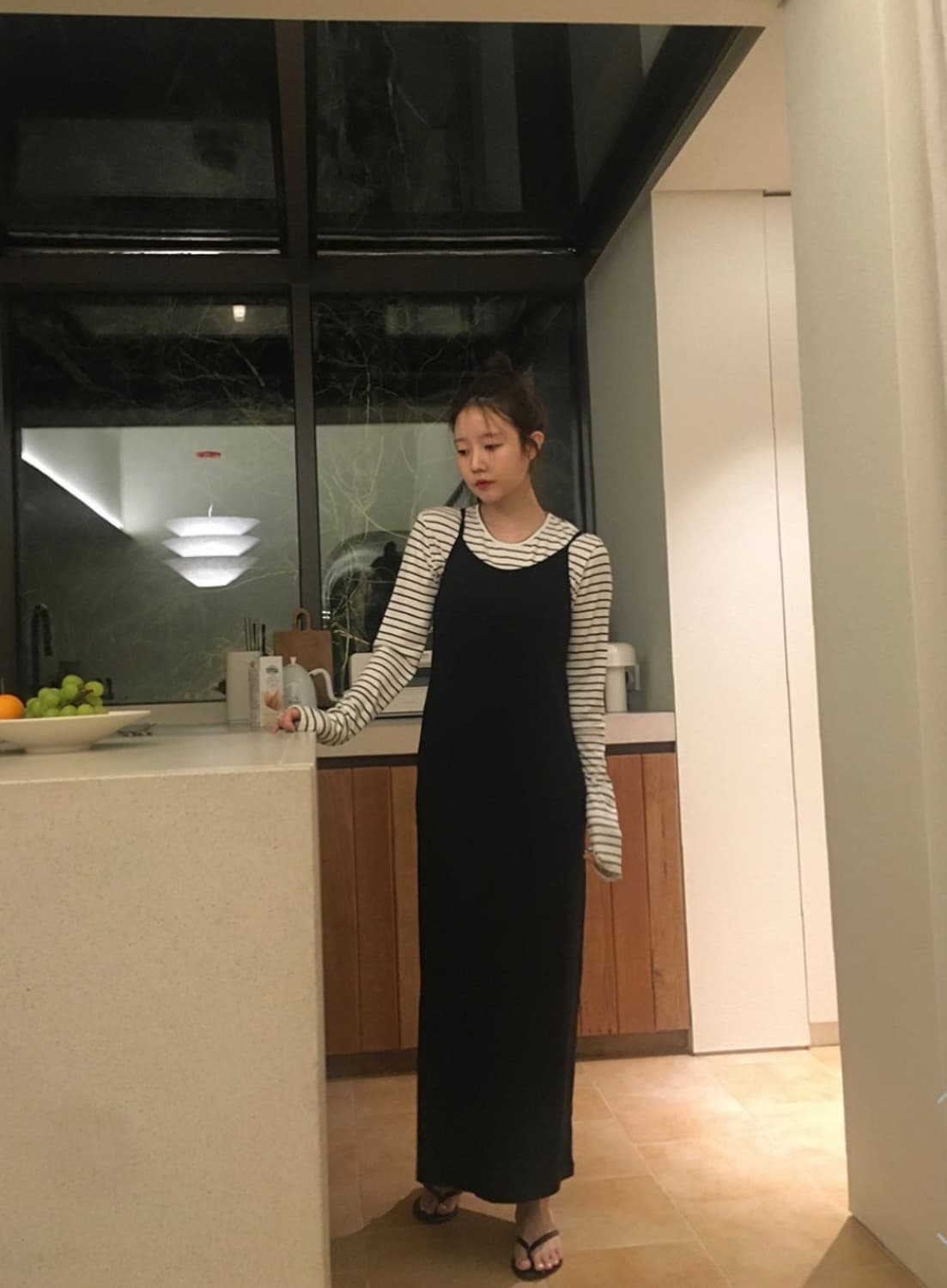 택o새제품) 매니매니모드 BOL 리본 원피스 블랙 상품이미지3