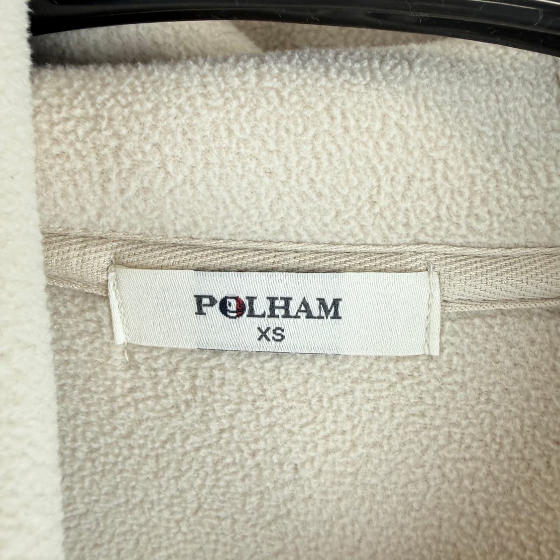 (XS) 폴햄 알레스카 셰르파 양털 후드집업 베이지 상품이미지3