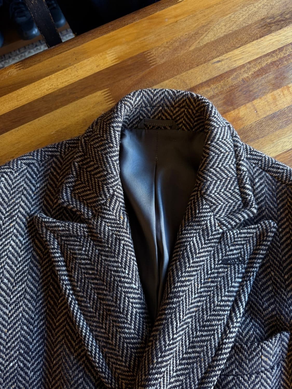 엔리코 포르미꼴라 더블 브레스티드 코트 100 상품이미지3