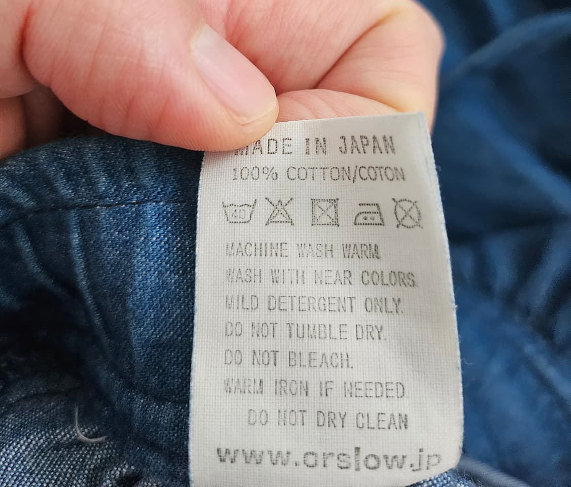 오어슬로우 orslow 와이드데님 상품이미지5