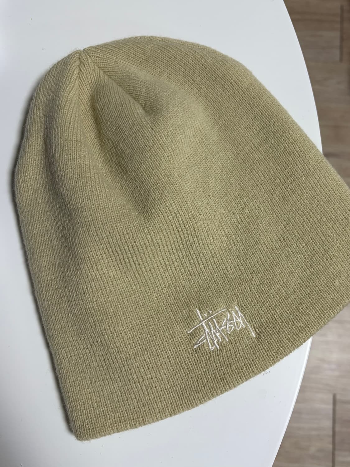 스투시 베이지 비니 상품이미지1