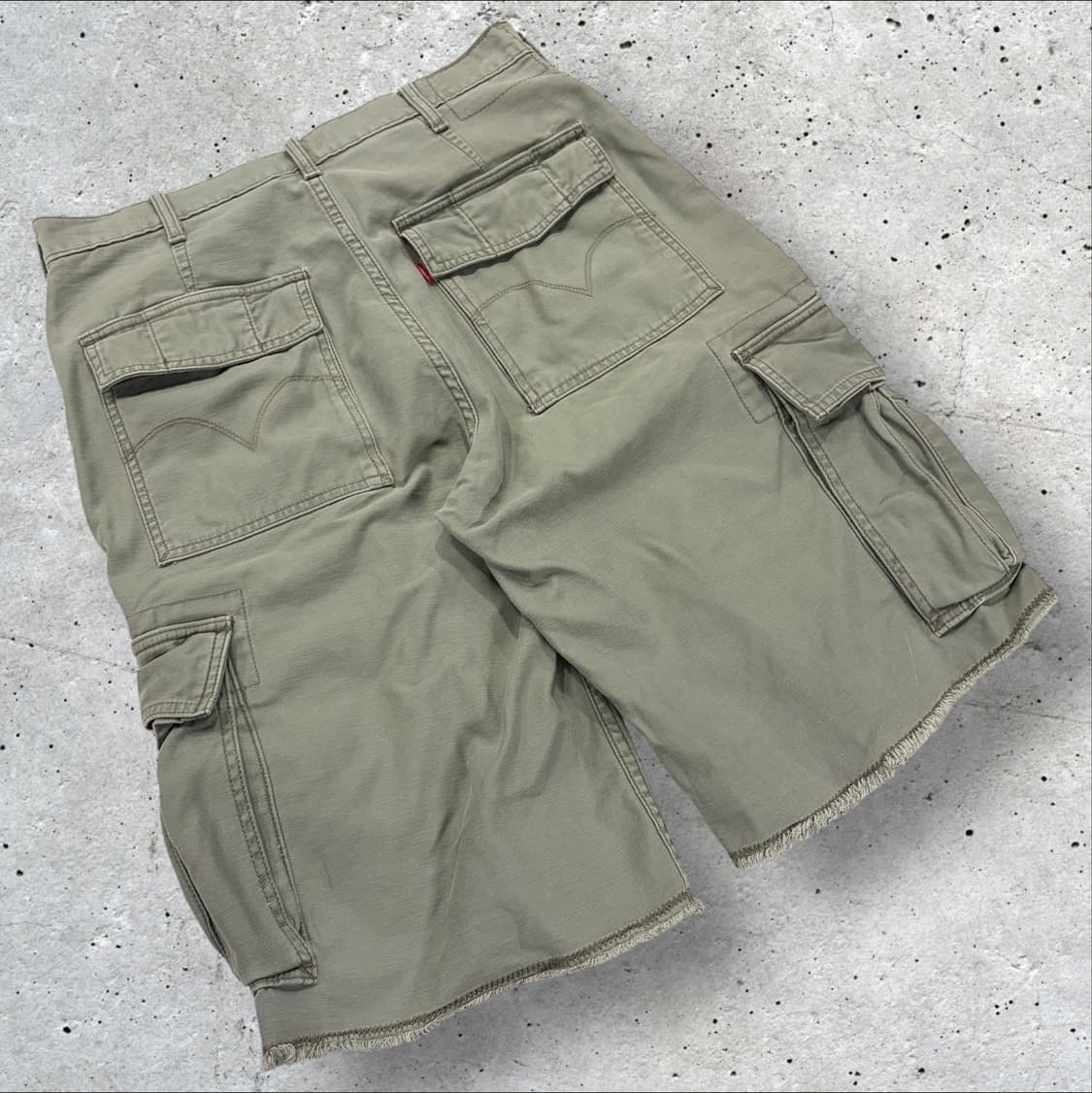 [32] 리바이스 WORKWEAR 카고 반바지 올리브 B414 상품이미지2