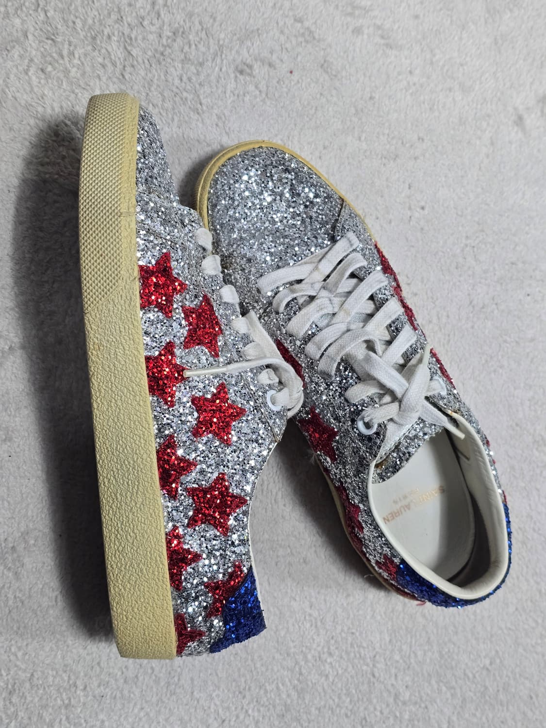 생로랑 글리터 스타 스니커즈 235 상품이미지3