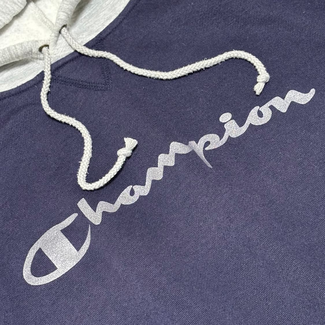 챔피온(Champion) 라글란 후드 스웨트셔츠 상품이미지2