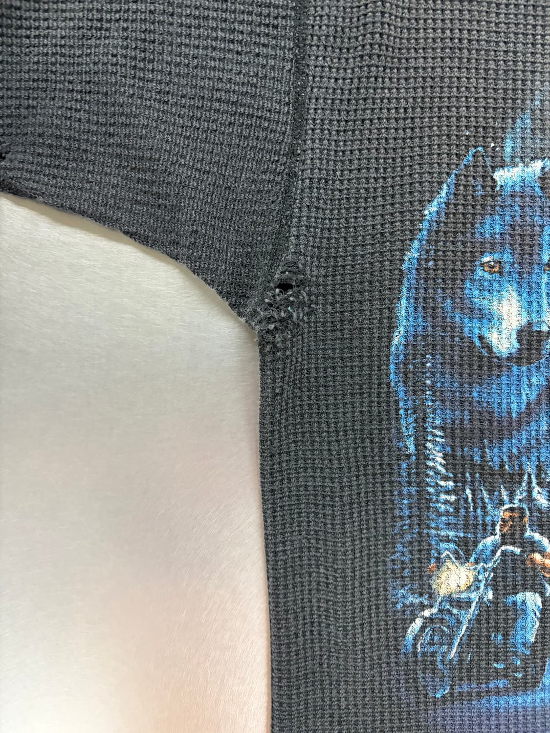 90’s Vintage Harley-Davidson Waffle Tee 상품이미지6