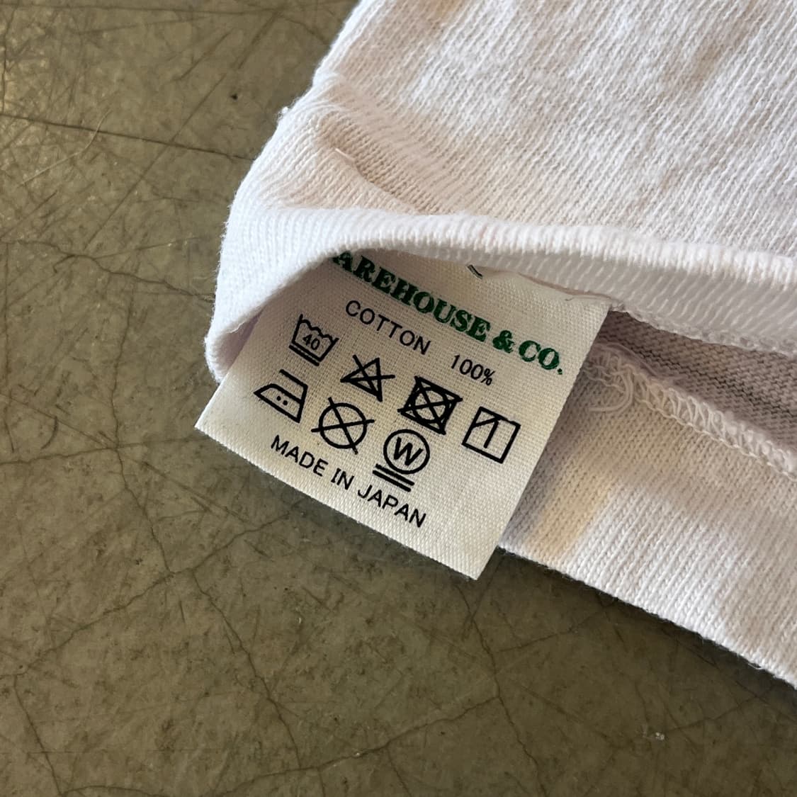 웨어하우스 포켓 티셔츠 4601 상품이미지4