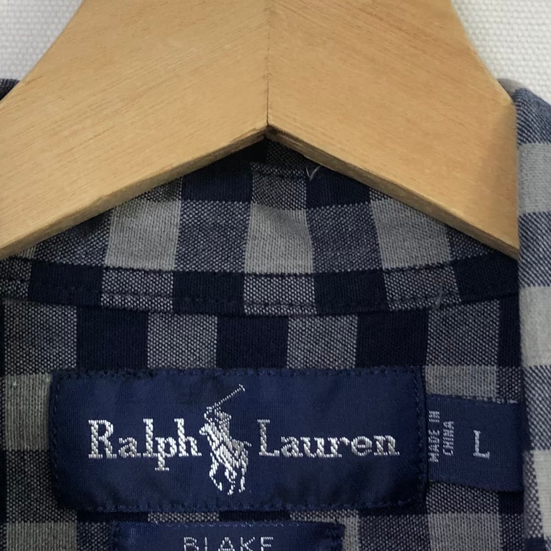 L 폴로 옥스포드 체크 셔츠 상품이미지4