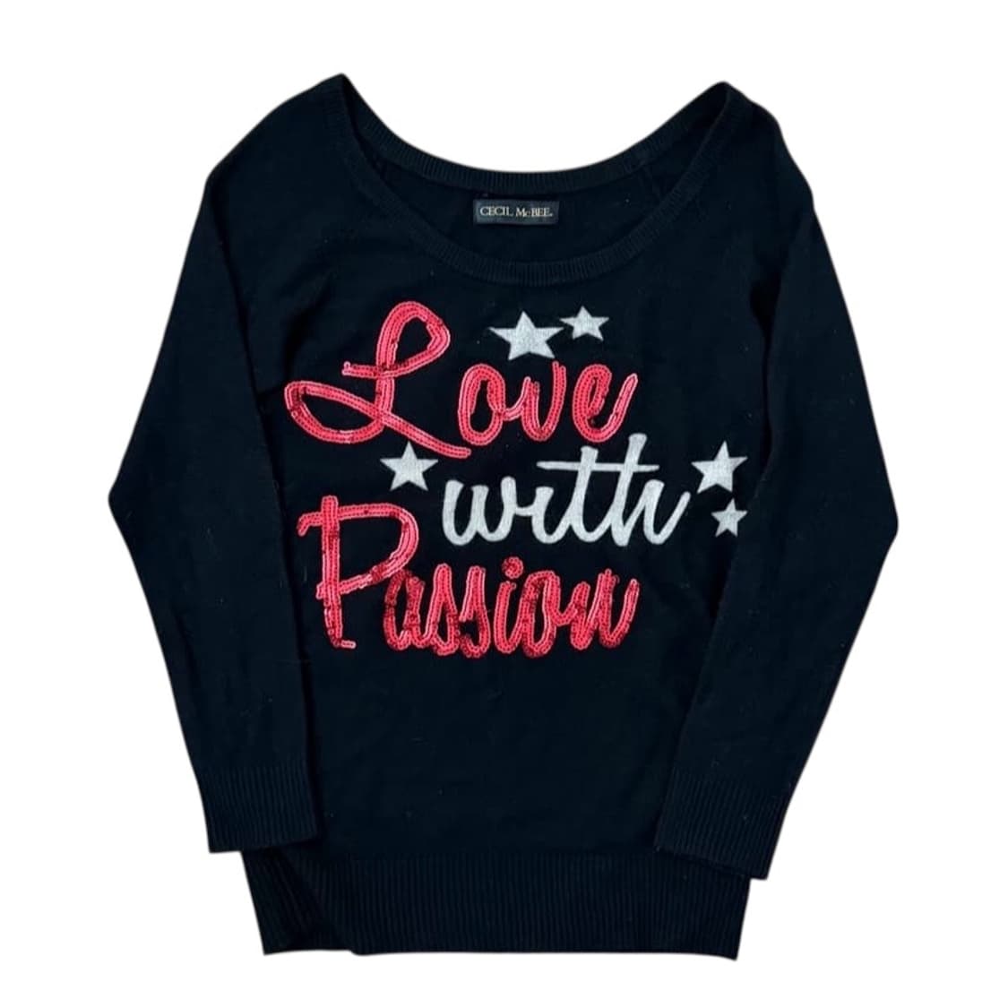 Cecil Mcbee lettering knit 상품이미지1