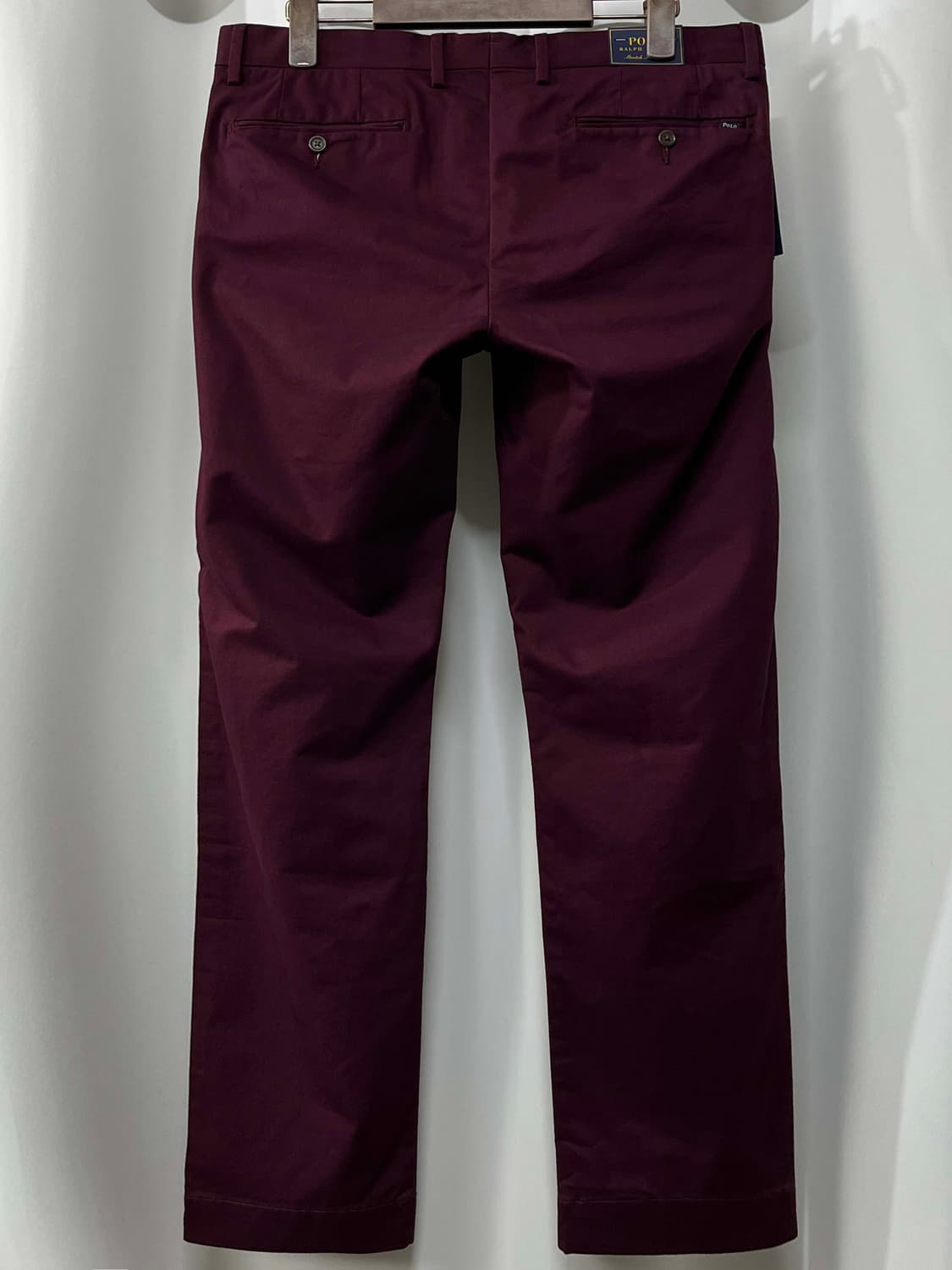 폴로 랄프로렌 버건디 트라우저 치노 팬츠 상품이미지2