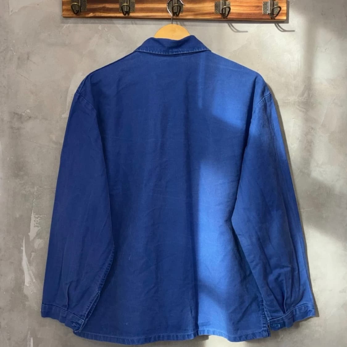  [VINTAGE] 프렌치 워크웨어 인디고 블루 자켓 상품이미지3