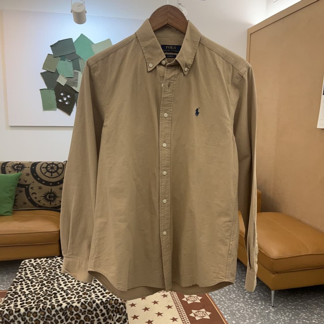 폴로 랄프로렌 캐주얼 빈티지 서레이탄 옥스포드 셔츠 S C09045 상품이미지3